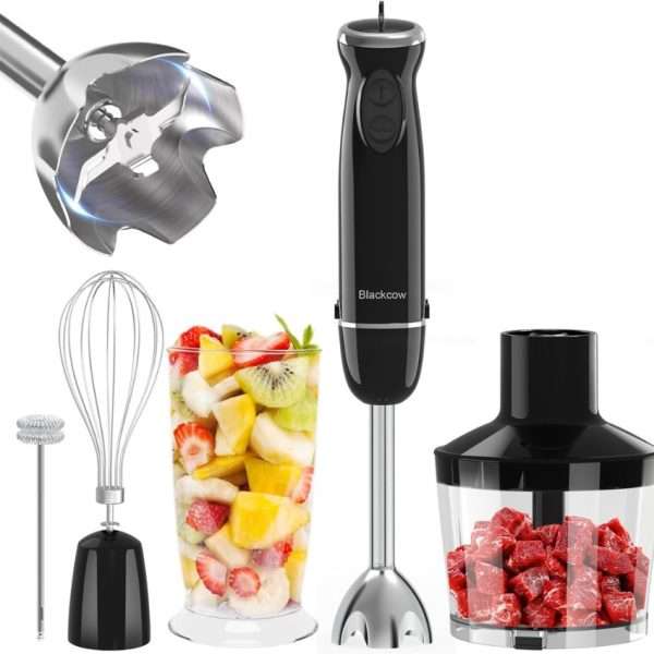 Blackcow Immersion Hand Blender 500W