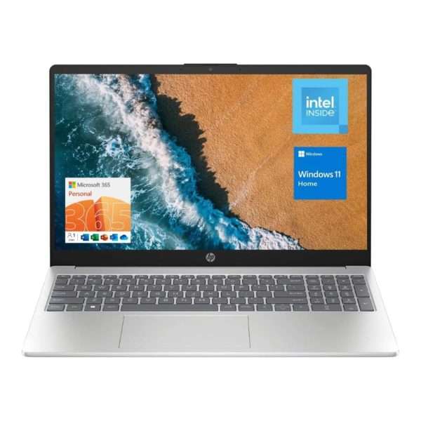 HP Silver Portable Laptop