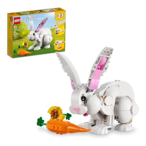 LEGO Creator 3 in 1 White Rabbit Animal Toy