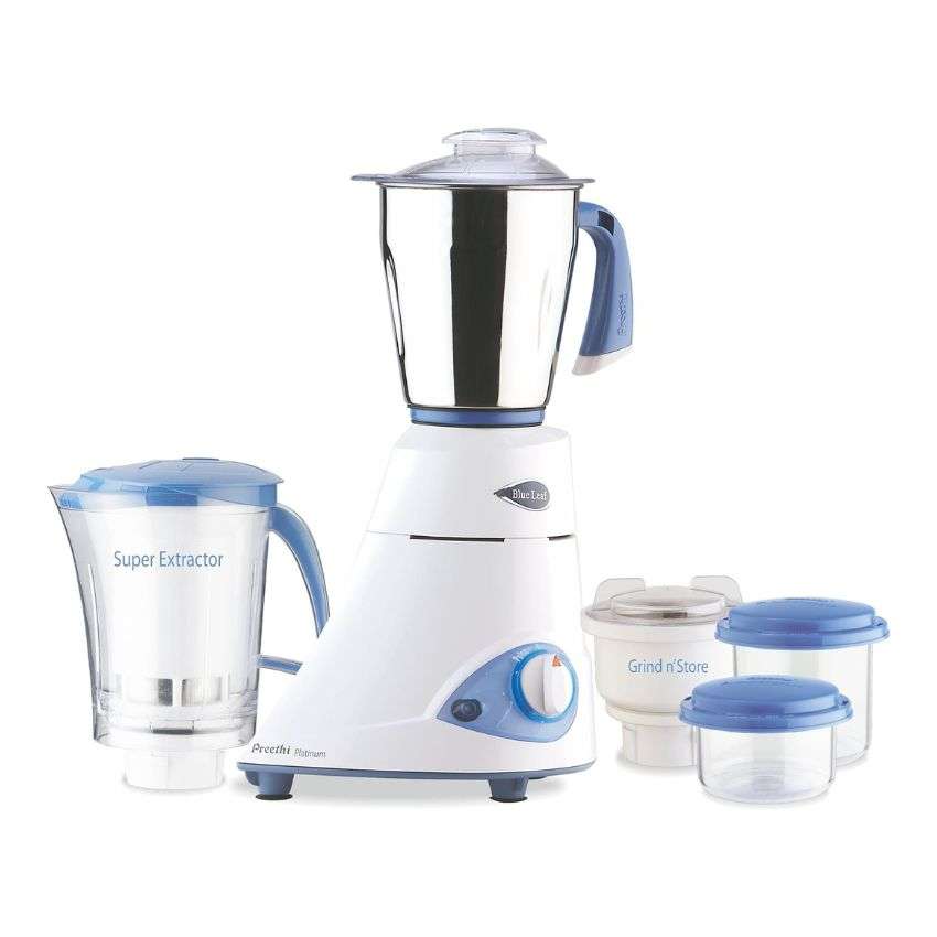 Preethi Blue Leaf 3 Jar Indian Mixer Grinder IMG
