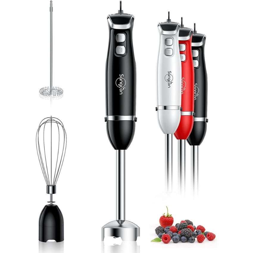 Sangcon Immersion Blender Handheld